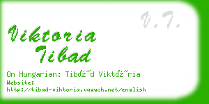 viktoria tibad business card